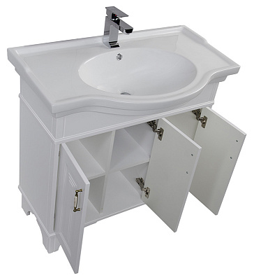 Мебель для ванной Aquanet Валенса 90 белая