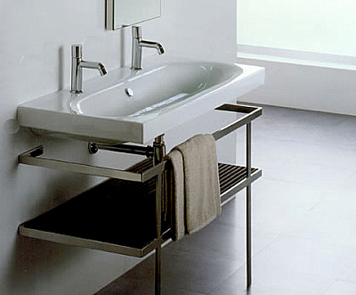 Раковина Hatria Daytime (110 см) два отверстия