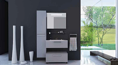 Тумба De Aqua Квадро 80 подкатная