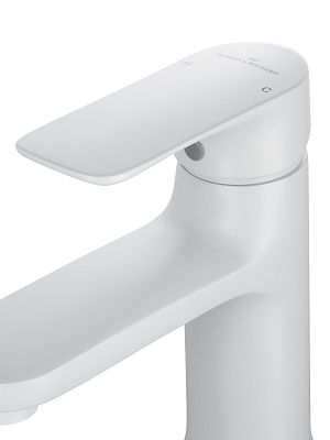 Смеситель для раковины WONZON & WOGHAND, Белый матовый WW-XH-011-MW