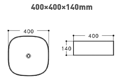 Раковина Aquanet TREND-1-MB