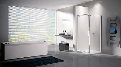 Душевая дверь в нишу Novellini Lunes G LUNESG90-1K