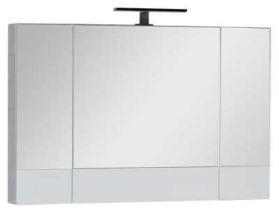 Зеркало-шкаф Aquanet Нота 100 камерино белый