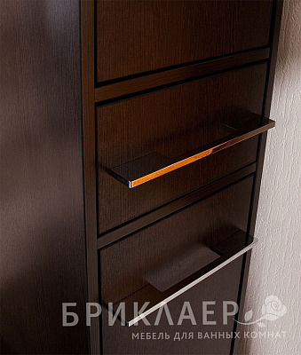Шкаф-пенал Бриклаер Чили L венге