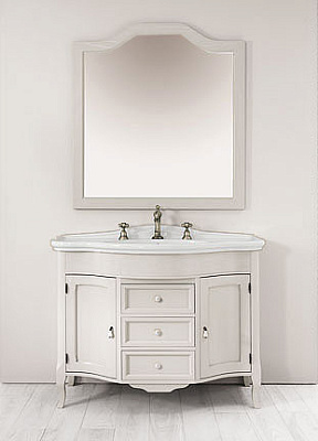 Тумба с раковиной Eban Rebecca 110 белая