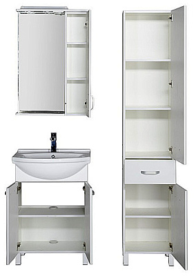 Мебель для ванной Aquanet Глория 60 белая