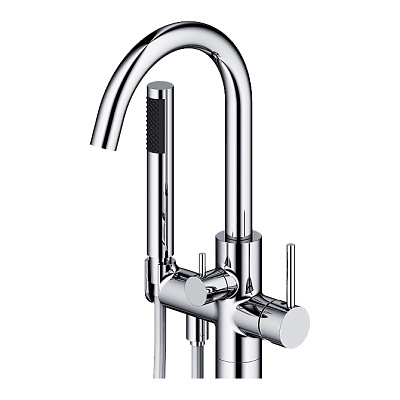 Смеситель напольный для ванны с душем Timo Saona 2310/00Y-CR хром