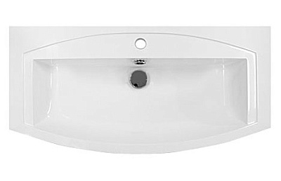 Тумба с раковиной De Aqua Лонг 90