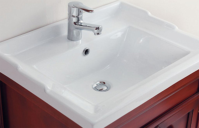 Тумба с раковиной Caprigo Альбион 70 BIANCO Light Vintage