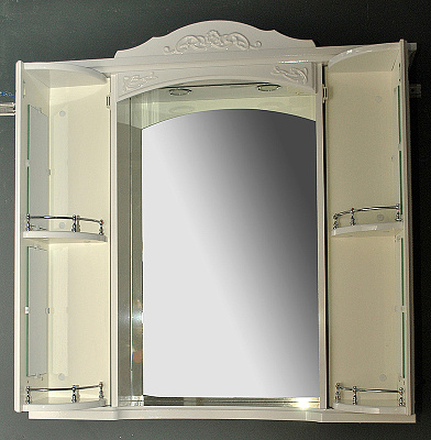 Зеркало-шкаф Атолл Маргарита орех