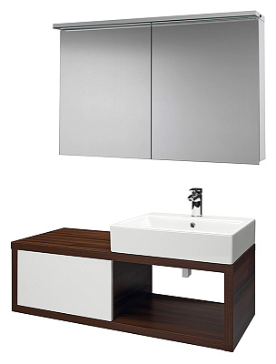 Тумба с раковиной Dreja Storm 120 Kube R