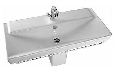 Тумба с раковиной Jacob Delafon Reve 100 белый бриллиант 1 ящик