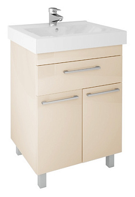 Тумба с раковиной Cezar Unicus 60 цветная верхний ящик