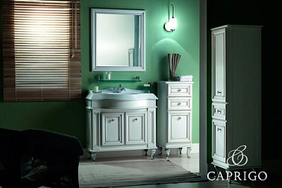 Мебель для ванной Caprigo Фреско 90 BIANCO alluminio
