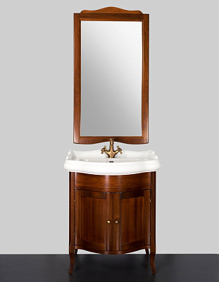 Тумба с раковиной Tiffany World Sofia 69 noce