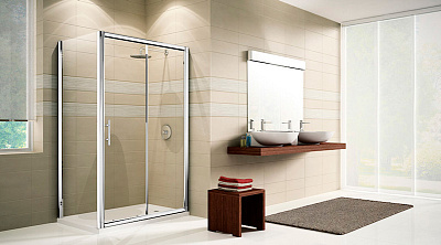 Душевая дверь в нишу Novellini Vision 2P VISION2P144D-2K