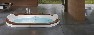 Акриловая ванна Jacuzzi Opalia Wood