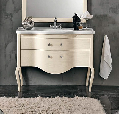 Тумба с раковиной Eban Sonia 108 белая