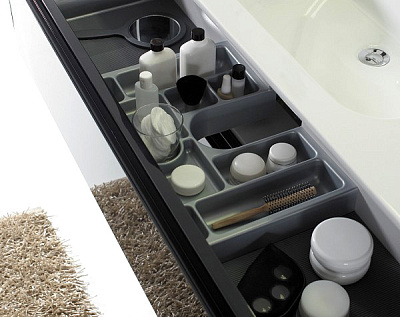 Тумба с раковиной Pelipal Solitaire 7010 121 серый камень