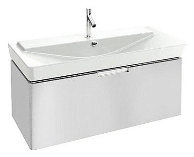 Мебель для ванной Jacob Delafon Reve 120 белый бриллиант 1 ящик