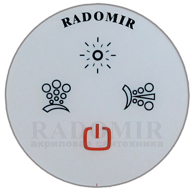 Душевая кабина Радомир Лаура 2 с высокой крышей