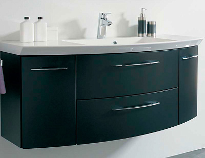 Тумба с раковиной Pelipal Cassca 120 антрацит