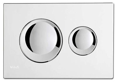 Комплект VitrA Normus 9773B003 кнопка глянцевый хром