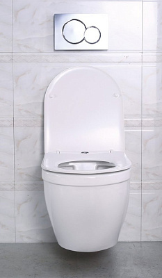 Чаша для унитаза подвесного BelBagno Loto BB070CHR