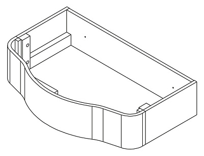 Консоль Caprigo 7062/80 бронза