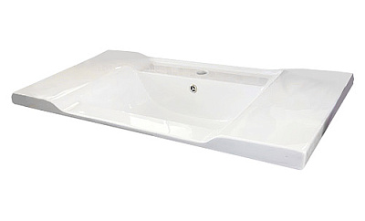 Мебель для ванной Misty Кармен 100 черное стекло