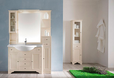 Зеркало-шкаф Eban Eleonora Modular 130 L белый