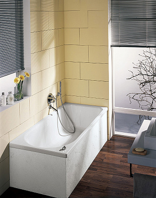 Стальная ванна Bette Ocean 8854 PLUS AR перелив сзади