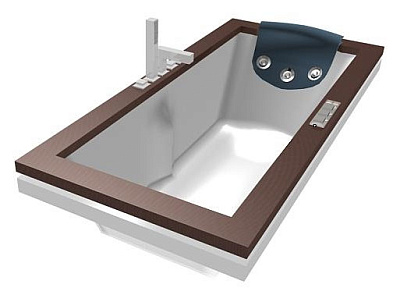 Акриловая ванна Jacuzzi Aura Uno