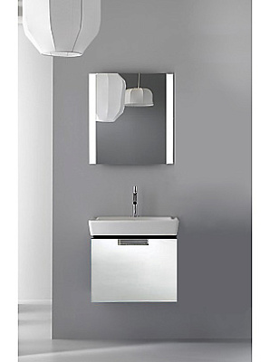 Тумба с раковиной Jacob Delafon Reve 60 белый бриллиант 1 ящик