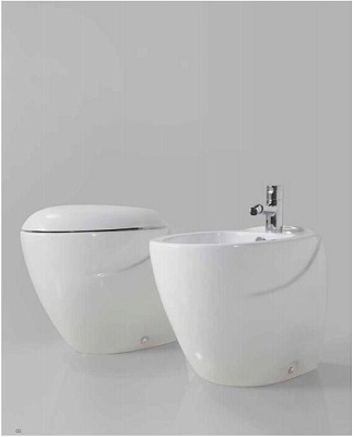 Унитаз приставной Azzurra Clas CLA100B1/P