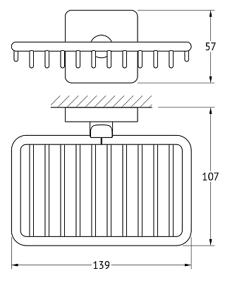 Мыльница Ellux Avantgarde AVA 012