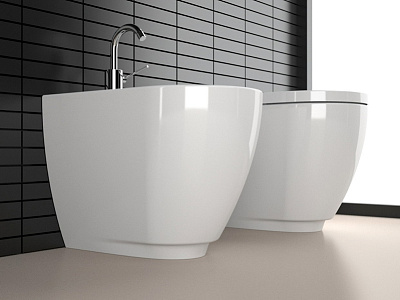 Унитаз приставной Hatria Fusion