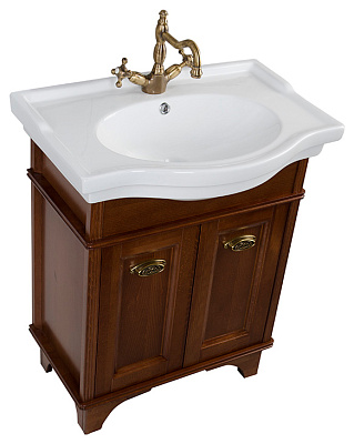 Тумба с раковиной Aquanet Николь 70