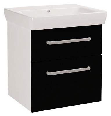 Мебель для ванной Dreja Q max S 60 черный глянец