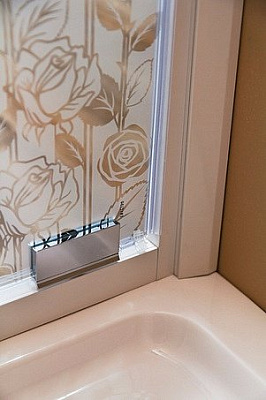 Душевая дверь в нишу Cezares ROSA-BF-1-120-RO-Bi