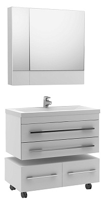 Мебель для ванной Aquanet Верона 90 подвесная белая