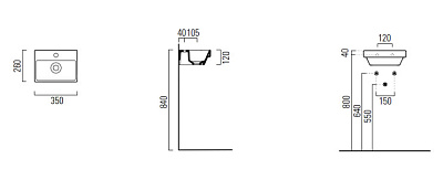 Рукомойник GSI Norm 35