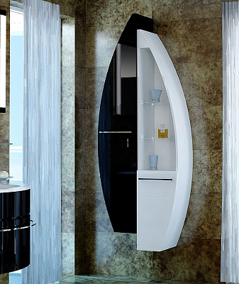 Шкаф-пенал De Aqua Эскалада 35 L закрытый