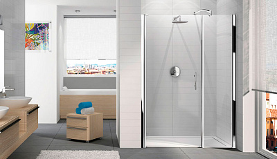 Душевая дверь в нишу Novellini Young G+F in line YOUNGGF102-2K