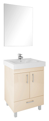 Тумба с раковиной Cezar Unicus 60 цветная нижний ящик