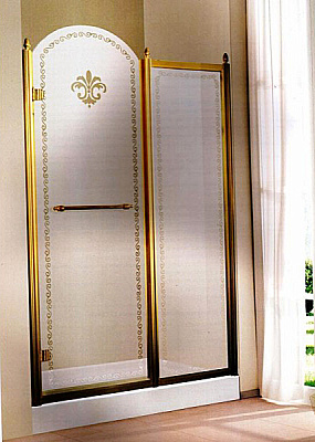 Душевая дверь в нишу Cezares Retro B11 120 CP Br L