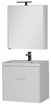 Зеркало-шкаф Aquanet Латина 70 белый