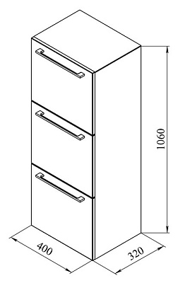 Тумба De Aqua Куба 40