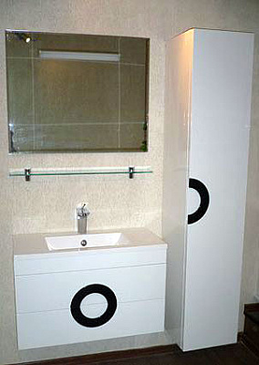 Шкаф-пенал De Aqua Форма 35 R