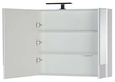 Зеркало-шкаф Aquanet Нота 100 камерино белый